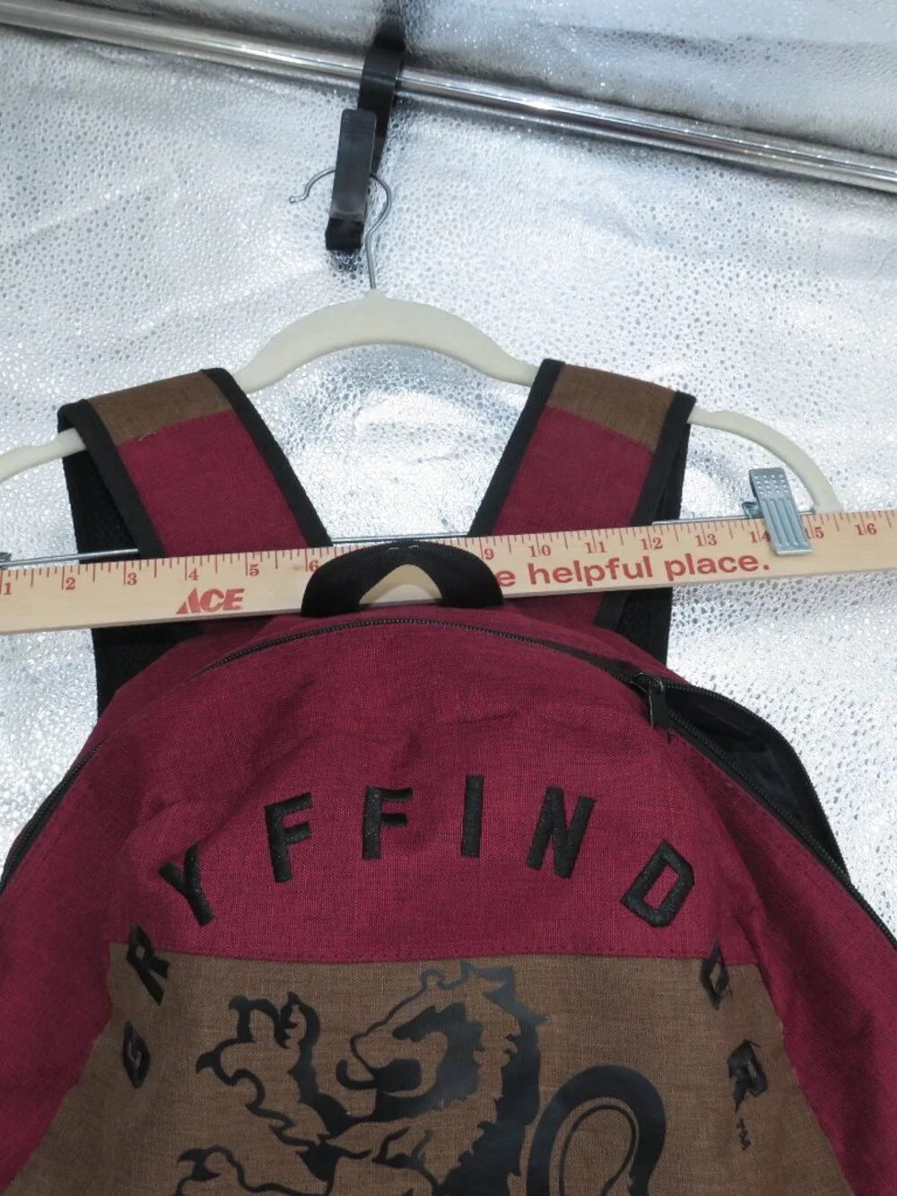 Official Harry Potter Gryffindor Backpack 2019 Collectible | Maroon Canvas Color